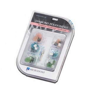 KIT discuri Polidont Diamond 24 buc + mandrina - MICRODONT